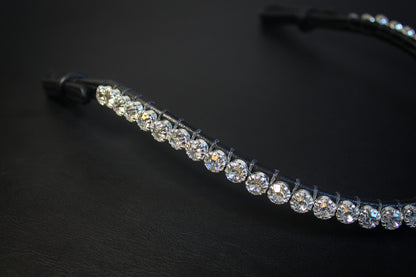 Stirnriemen "Crystal" Silber